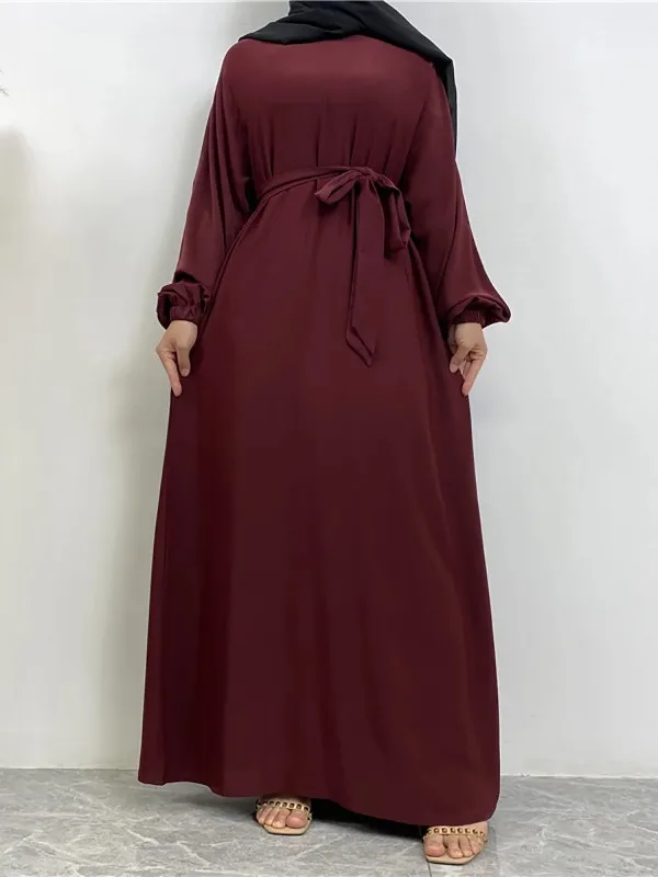 Middle East Fashion Muslim New Dress Arab Turkey Dubai Hot Selling Popular Elegant Women's Islamic Women's Robes