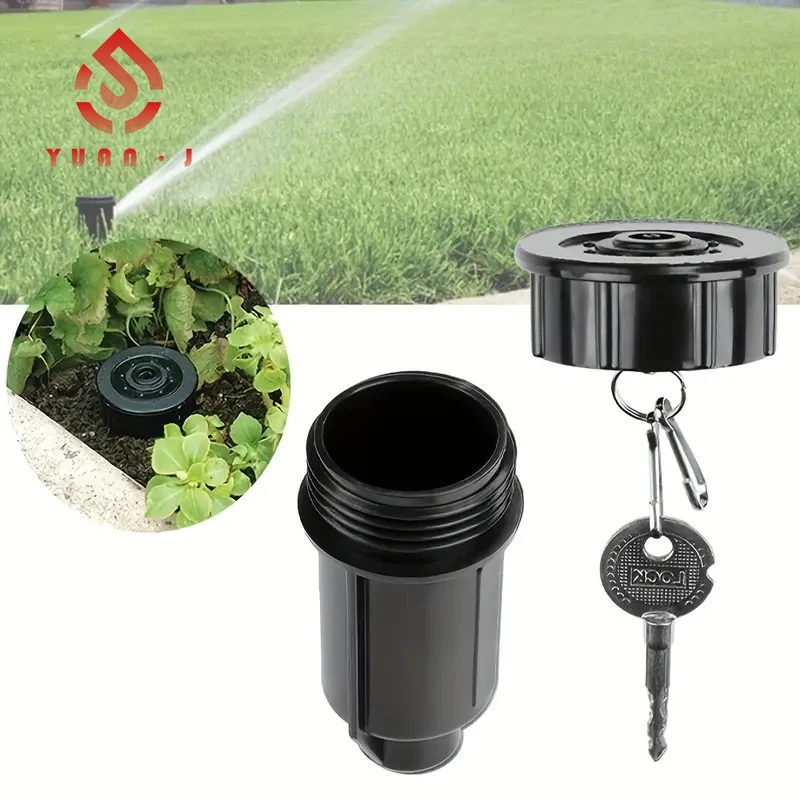 열쇠 현금 숨김 상자 스프링클러 헤드 귀중품 안전 보관함 야외 정원 숨김 금고 방수 부식 충격 저항