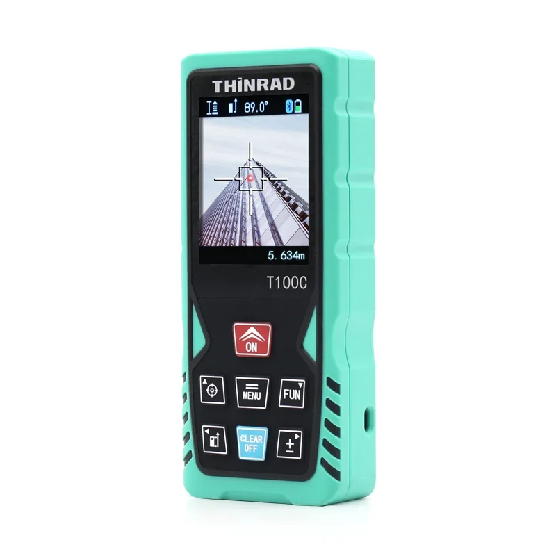 Vision Measuring Machine: Outdoor Infrared Distance Meter with Bright Light Handheld Laser Ruler