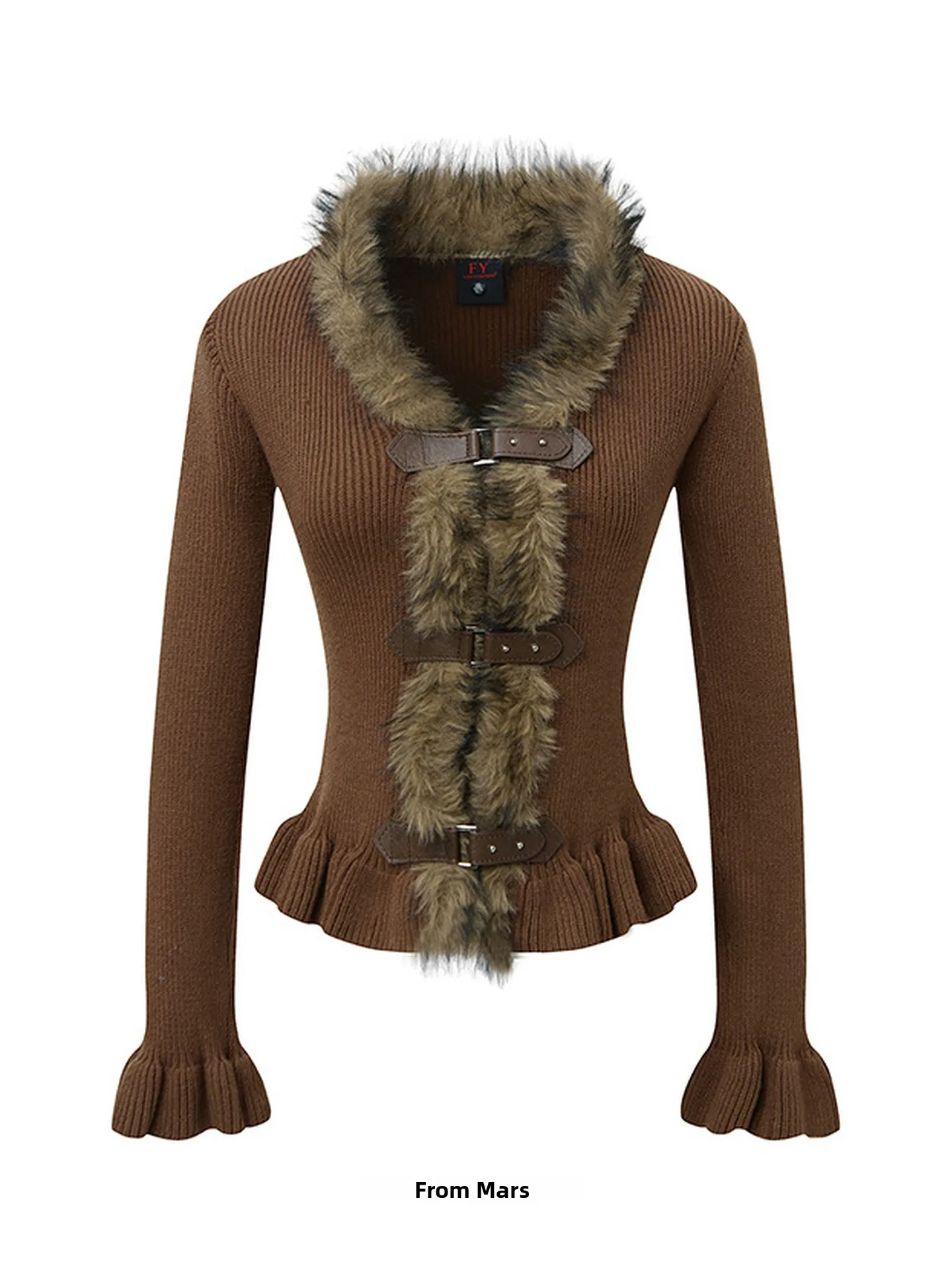 

Женский кардиган Time Hidden Buttons с V-образным вырезом, приталенный, с длинными рукавами, теплый, осенне-зимний, модный, для повседневной носки