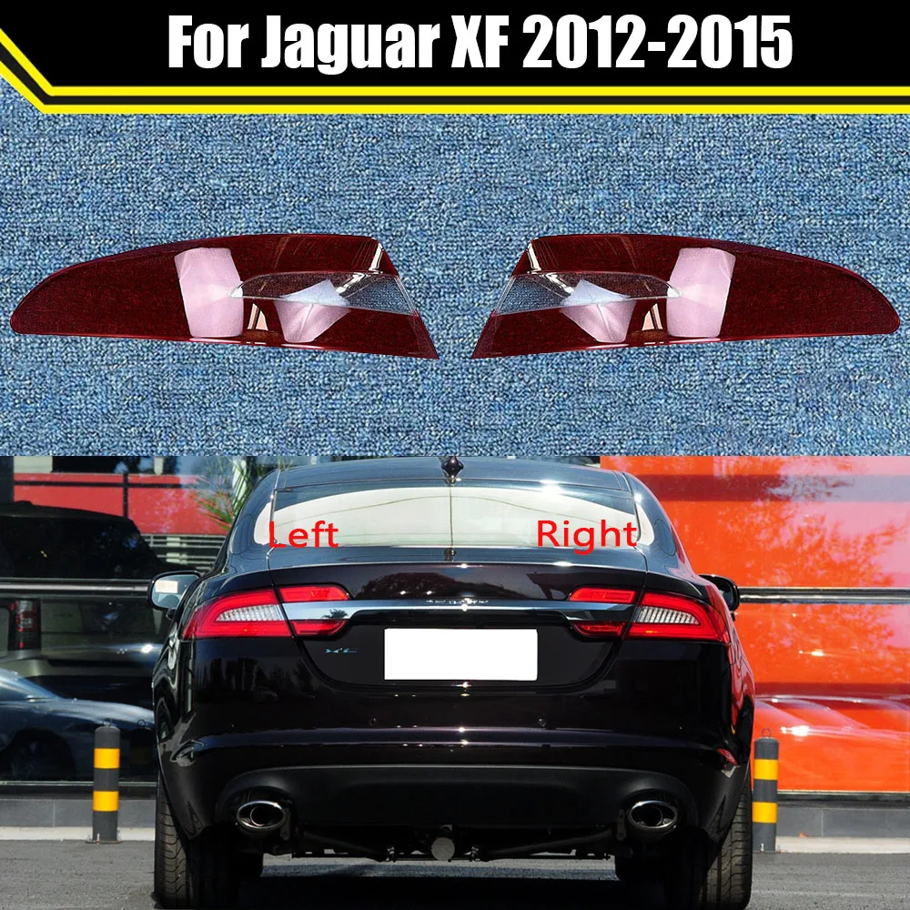 For Jaguar XF 2012-2015 For Car Rear Taillight Shell Brake Lights Shell Replacement Auto Rear Shell Cover Mask Lampshade