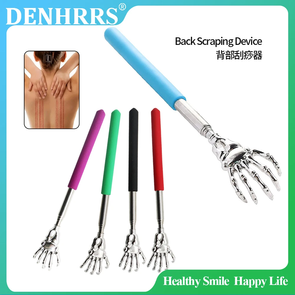 Extendable Stainless Steel Back Scratcher Massager - alternate angle
