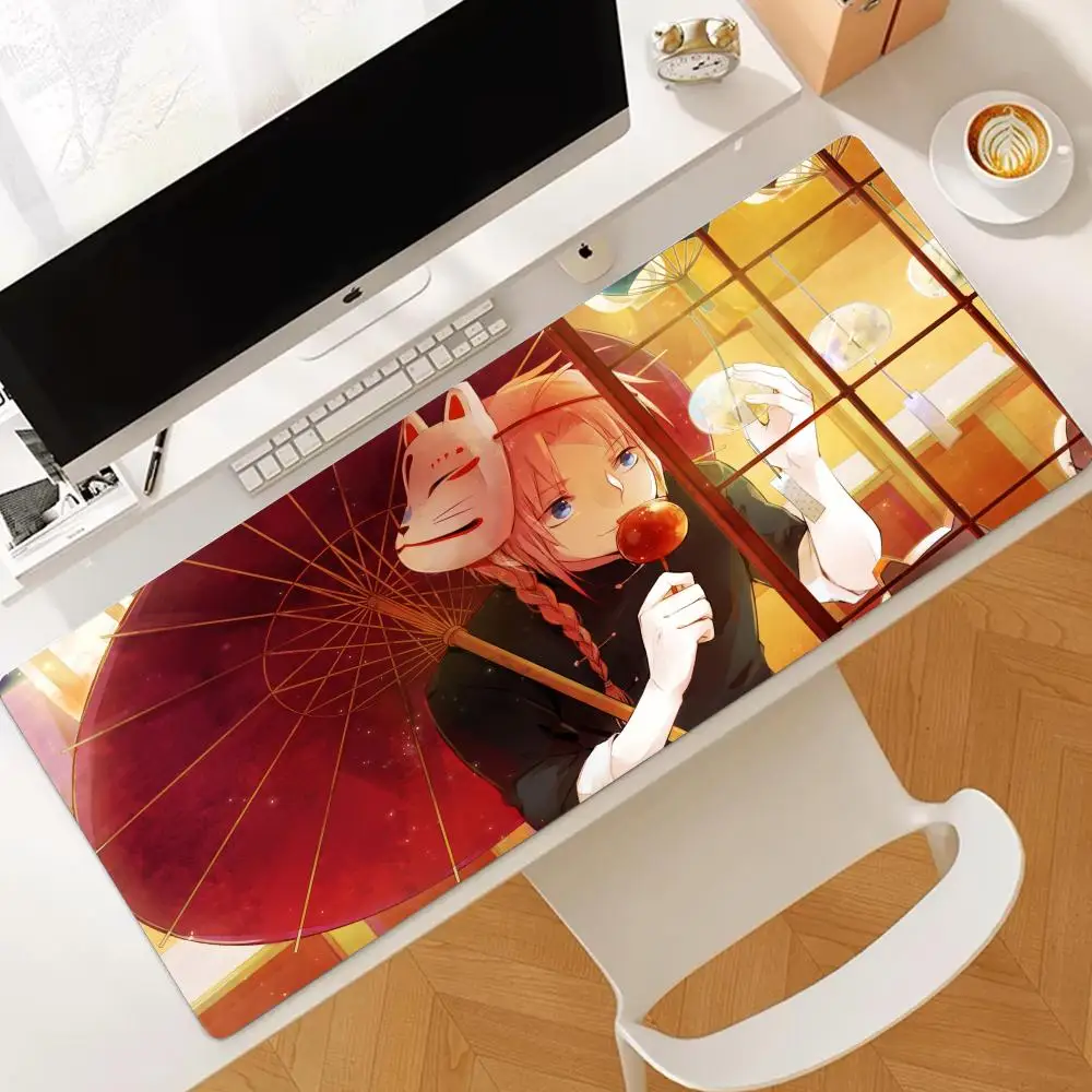 

Cool Large Xxl Mouse Pad G_gin T_tama Anime Computer Desks Keyboard Gaming Mats Games Desk Mat Office Accessories Mousepad