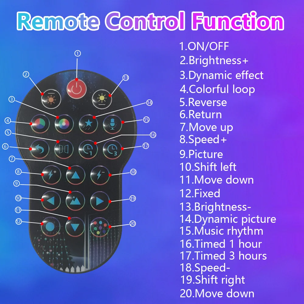 Smart Christmas Tree Lights with Star Topper, Music Sync Outside String Lamps with Remote & APP Controlled for Yard Display