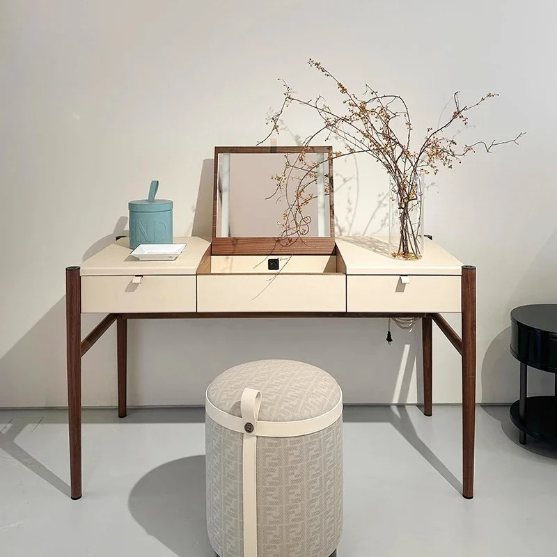 Reliable Durable Premium Practical Dressing Table Storage Minimalist Black Industrial Dressing Table Tocador Room Furniture