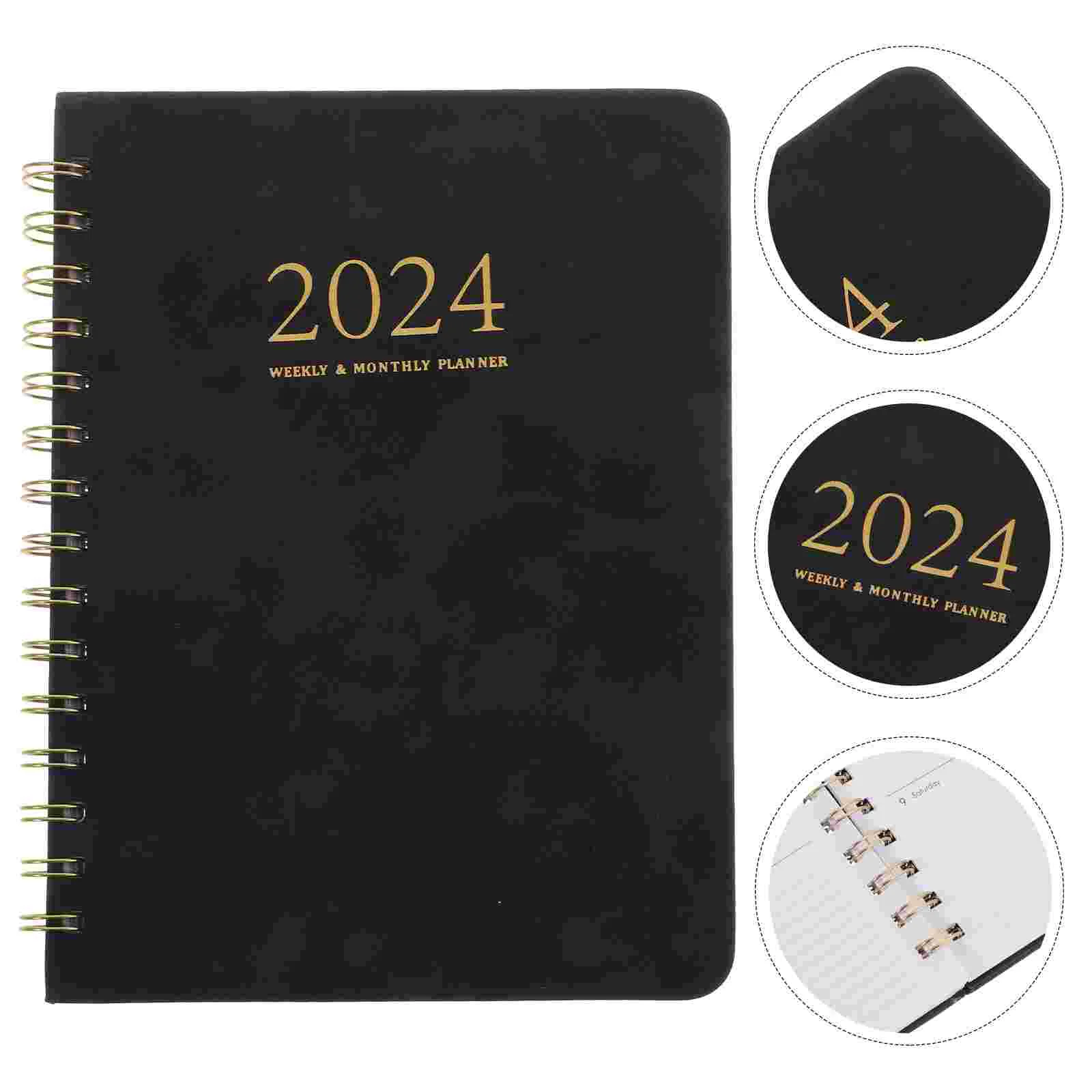 

Spiral Weekly Planner Student Note Pads Agenda Notepad Paper Office Writing Notebook