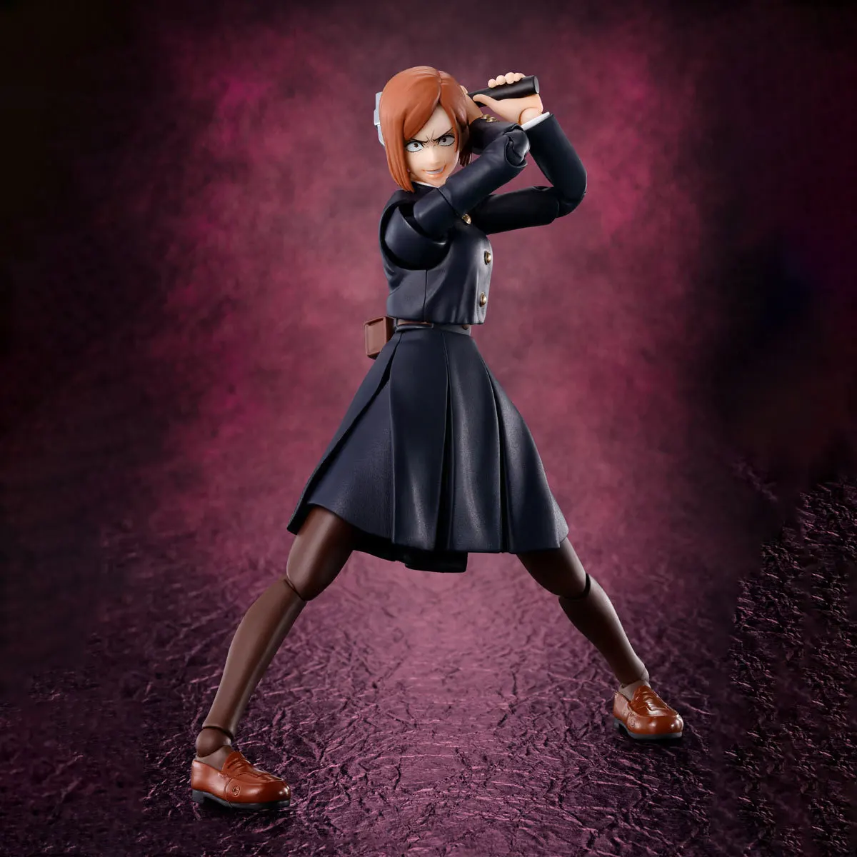 本物のバンダイオリジナル呪術廻戦フィギュアモデルキット S.H.Figuarts 1/12 アニメフィギュア釘崎野薔薇アクションモデルおもちゃギフト