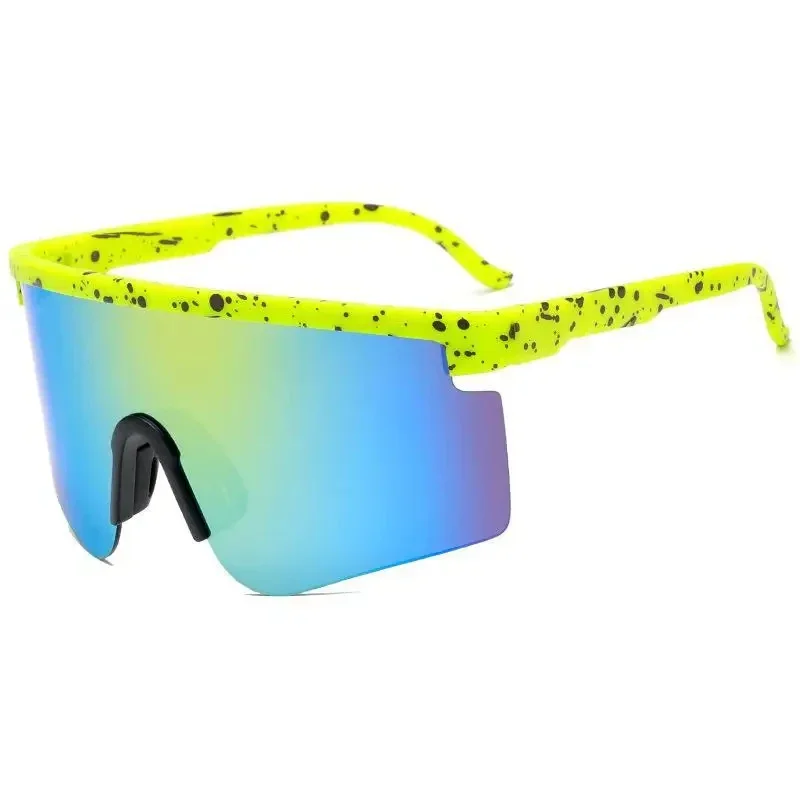 Gafas de ciclismo Gafas de sol al aire libre Montura grande 360 °   Gafas protectoras MTB para hombres y mujeres, gafas deportivas UV400 para bicicleta