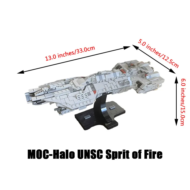جديد MOC Rocinante Battlestar Galactica الأجانب USCSS نوسترومو سفينة الفضاء اللبنات المركبة الفضائية لتقوم بها بنفسك الطوب نموذج جمع اللعب #5
