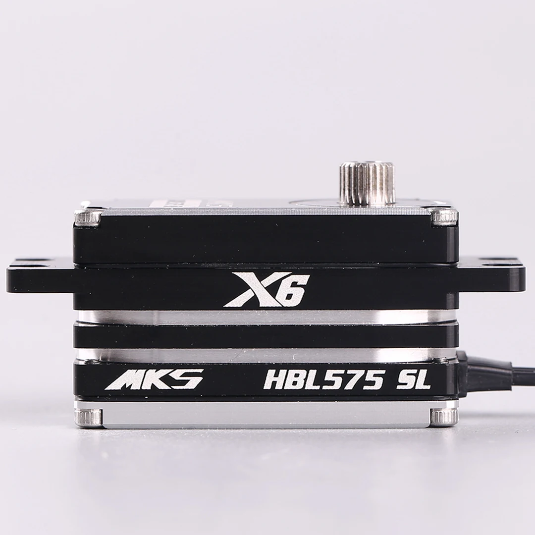 

Серия MKS X6 HBL575SL Цельнометаллический цифровой бесщеточный сервопривод Короткая версия для модели самолета Модель автомобиля Сервер Применение