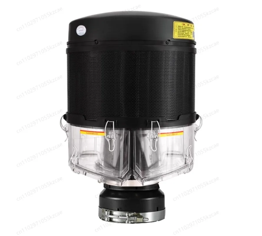 

Tractor excavator pre-filter loader dust collector cap