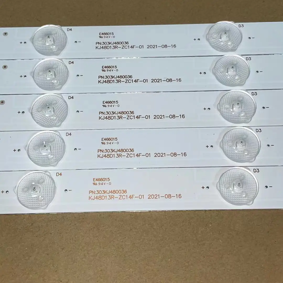 Nieuwe 10 Stks/partij Led Backlight Strip ML-5009 KJ48D13L KJ48D13R-ZC14F-01 303KJ480035 303KJ480036 KJ48D13L-ZC14F-01