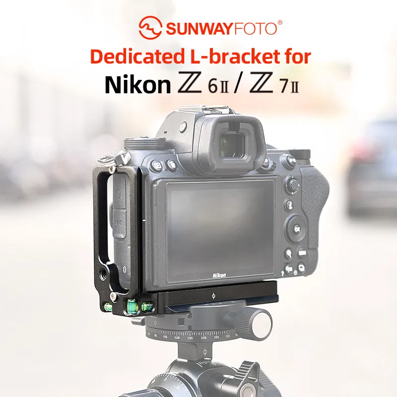 SUNWAYFOTO PNL-Z6II L-bracket for Nikon Z6II Z7II DSLR Arca / RRS Compatible Quick Release Plate