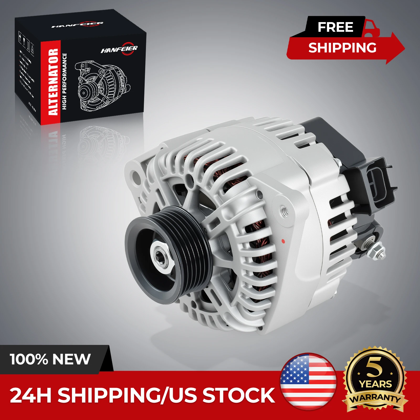 

120A Alternator For 2004-2008 Nissan Maxima 4-Door 3.5L V6 23100-7Y020 11017