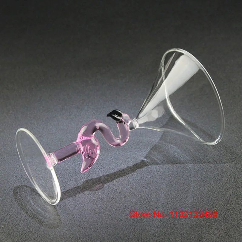 Flamingo Cocktail calice Cup 2023 ultimi regali per feste di Design bicchiere da vino Creative Bar Atmosphere Decor Cocktail Glass Martini Cup