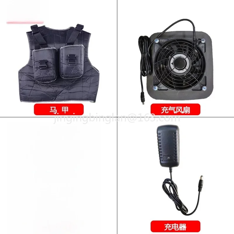 Inflatable giant panda doll suit accessories supplied by the manufacturer in 2026, charger fan blower