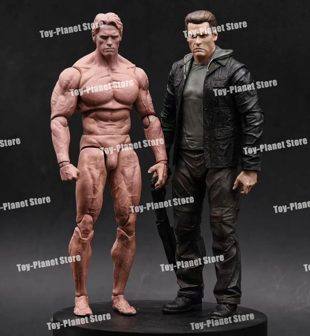 New 7-Inch Terminator T800 T850 Male Muscle Action Figures With Head Hands Soldier Flexible Models Body Christmas Gifts Toys