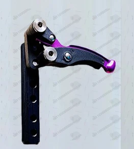 Heavy Duty Wheelchair Tires Off-Road Wheelchair Tires Wheelchair Accessories Factory Direct Sales Semi Aluminum Scissor Brakes