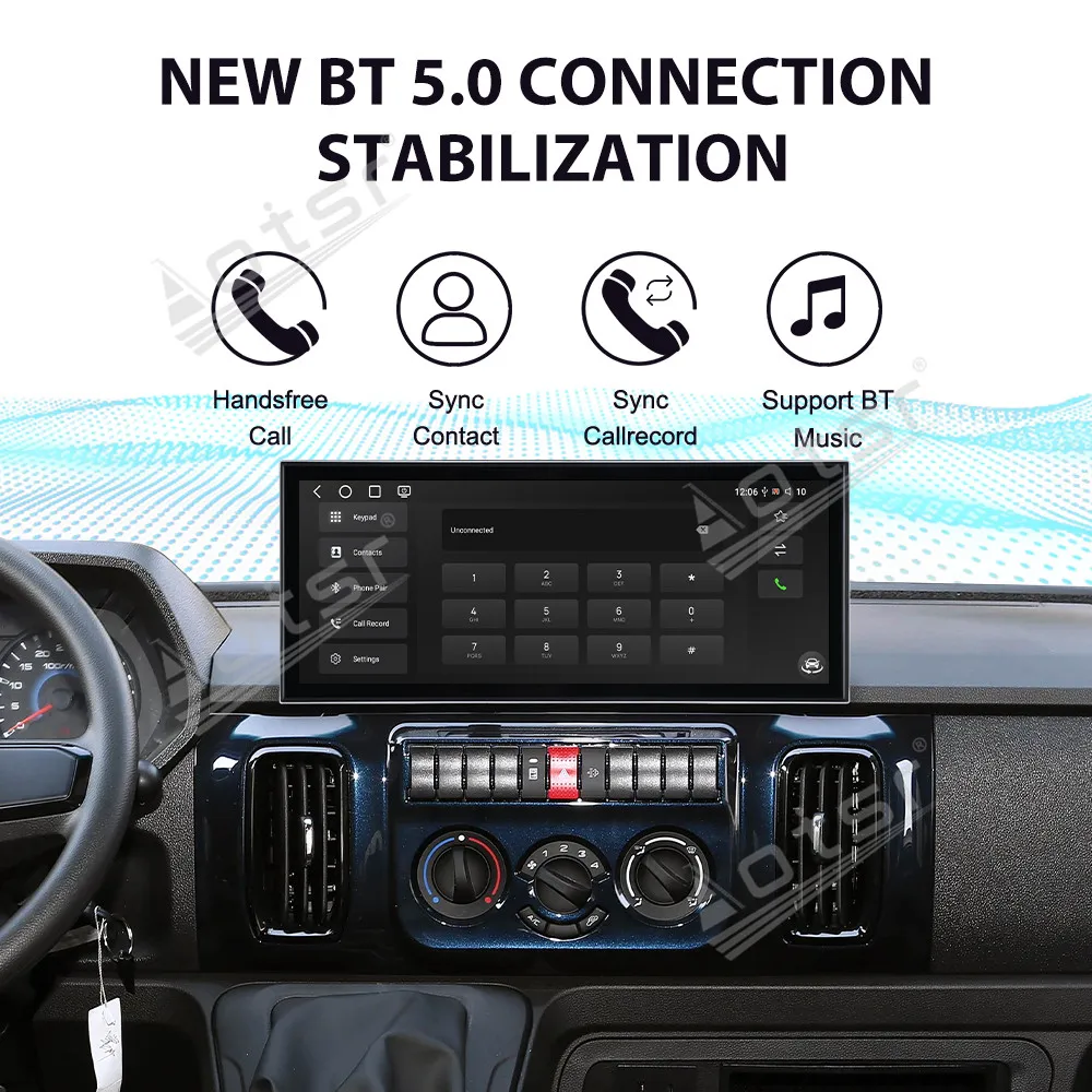 15.8 Inch Car Radio for Iveco Daily 2017-2026, In-Dash Touch Screen GPS Navigation Multimedia Player with CarPlay & Android Auto