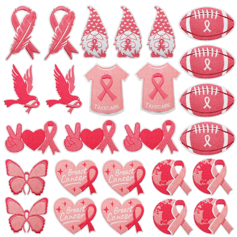 

10 pcs/lot Scarf Ribbon Embroidered Patches For Clothing Stickers Cartoon Patch Iron On Patches On Clothes DIY Sewing Applique