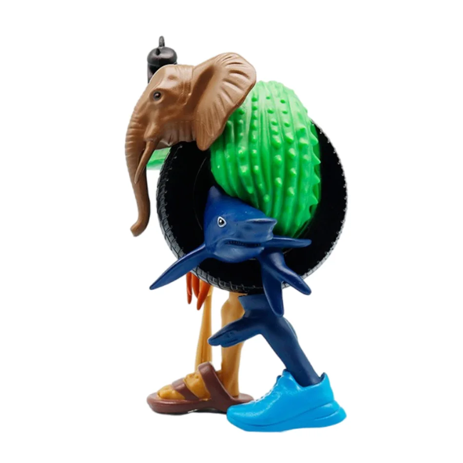 Tungtungsahur Sahur figure Tralalero Tralala toy Bombardino Crocodilo Shimpanzini Bananini decoration 3D Printed model gift doll