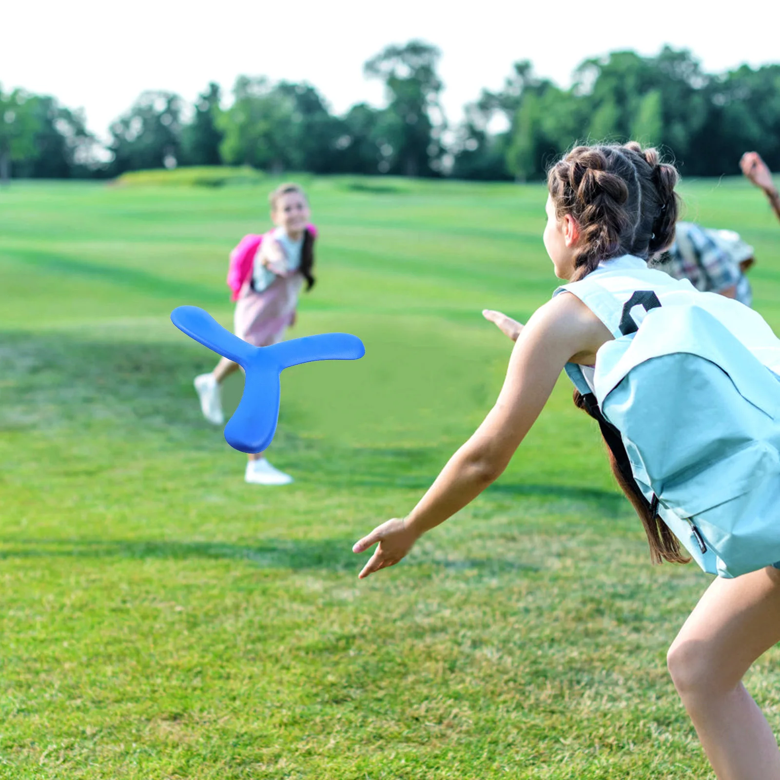 Boomerang Buitensporten Vliegend speelgoed voor jongens Kinderen Plastic Boomerangs Bulk Eva Kind