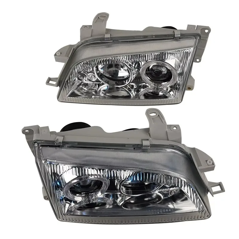 A Pair Lens Headlights for Touota CORONA CALDINA AT190 AT191 ST190 ST191 1992 Far and Near Beam Integrated