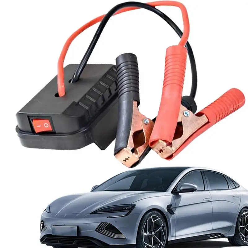 Portable Car Battery Jump Starter For Makit a Lithium Battery Jumper Box Dua USB Battery Pack Quick Charging Automotive Booster