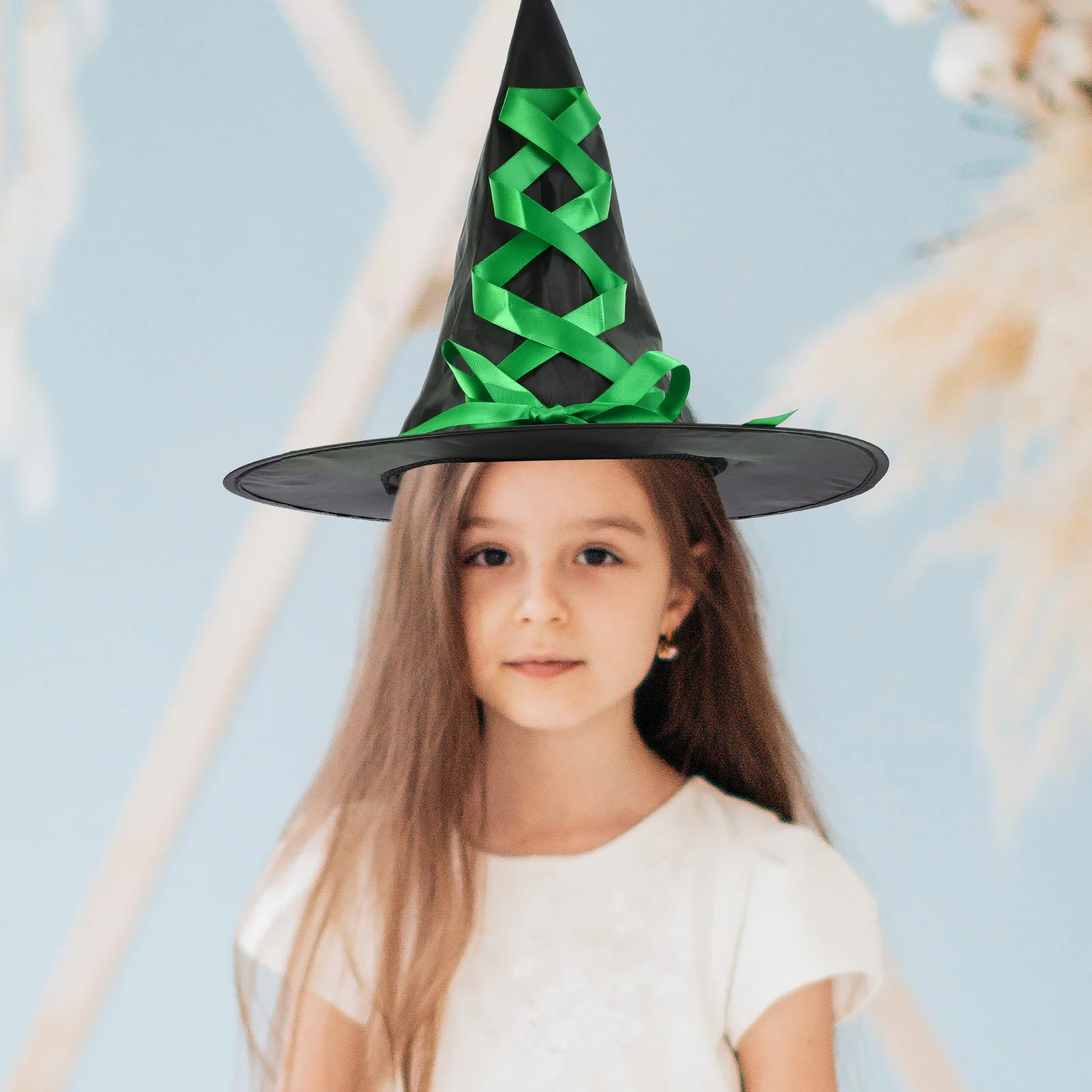 

Unique Witch Hat Broom Kit Exquisite Halloween Costume Accessory for Themed Parties Witch Hat Halloween Hats Wizard Caps