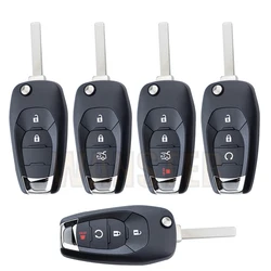 Car Key Fob Case Shell Housing for Chevrolet Trax Colorado RS Cruze Sonic Malibu Trailblazer Tracker Onix Spark for GM XL7 XL8