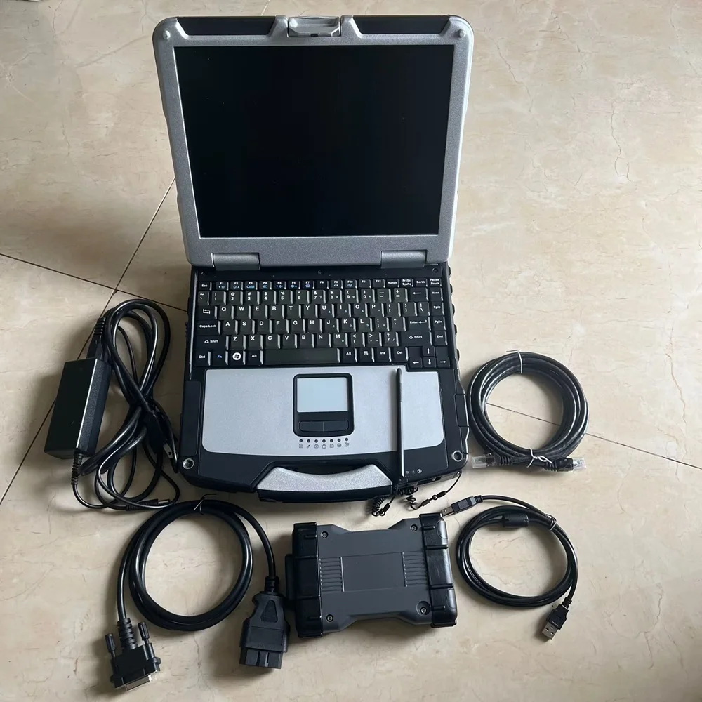 MB SD Connect Diagnostic Scanner MB STAR C6 with DoIP Function software 2024.06v installed in CF31 i5 cpu 4g Laptop Toughbook