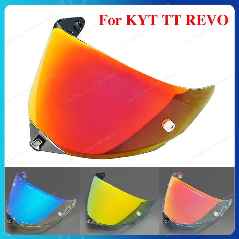 

TT REVO Motorcycle Helmet Lens For KYT TT REVO Helmet Visor Windshield Shield Glasses Visor Helmet Accessories