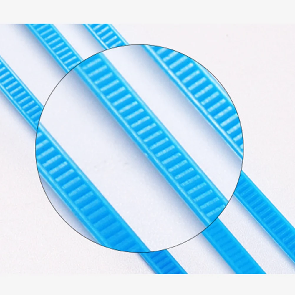 

250Pcs Heavy Duty Self-Locking Nylon Cable Ties 4x150 for Electric Wire Organizing Home Office Zip Ties with Labels