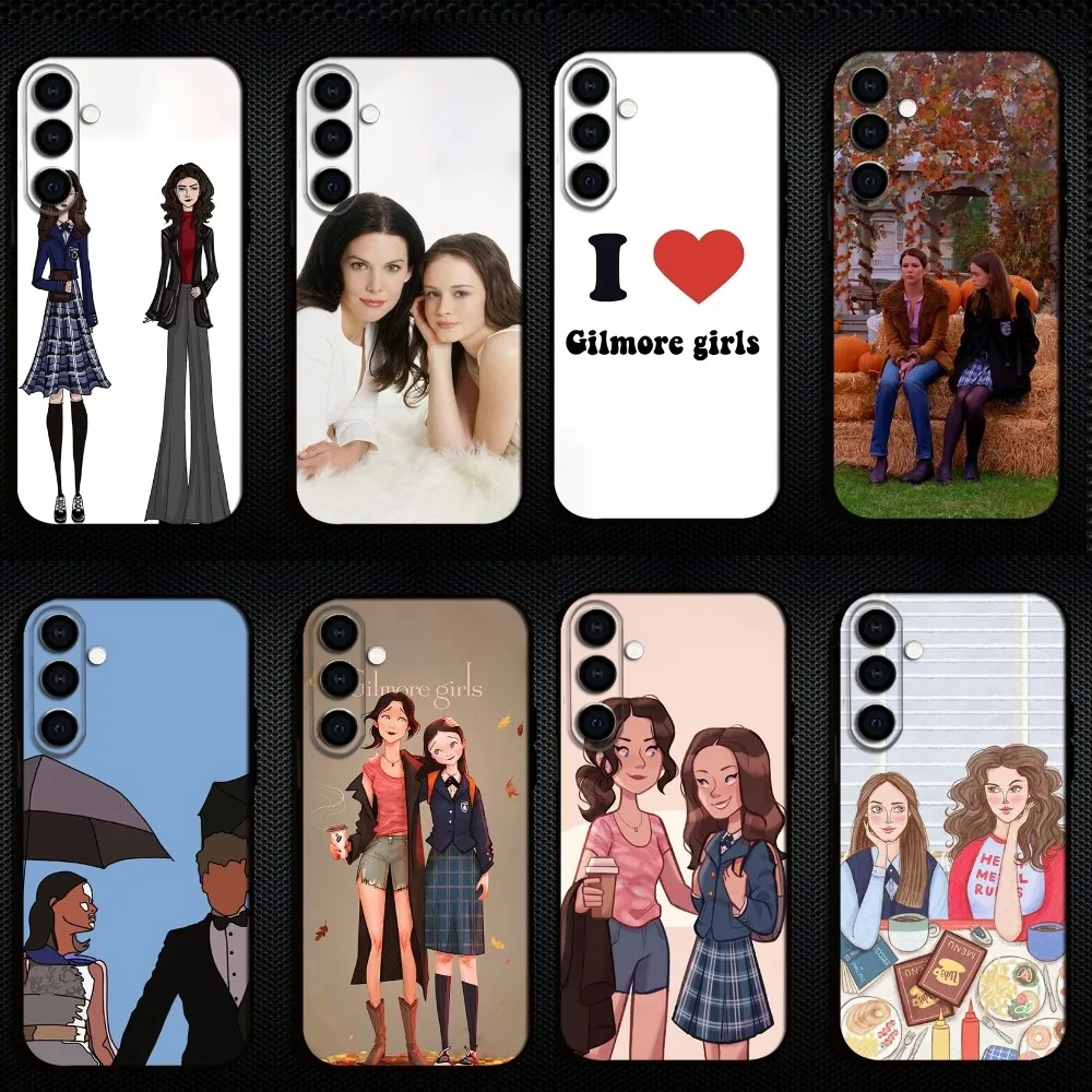 

G-Gilmore Girls Phone Case For Samsung Galaxy A73/A72/A71/A70/A53/A52/A51/Others Soft Black Shell