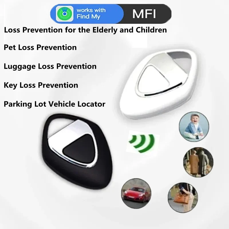 Imagem -03 - Mini Gps Tracker para Ios Localizador de Posicionamento Global Anti Lost Key Locator Carteira Itag Inteligente Bluetooth App Encontre-me