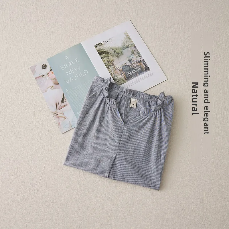 

Кукла из чистого льна, тонкая деревянная весна-лето, новый женский топ, тонкая модель, цветная тканая кукла, круглая Ne ort S...