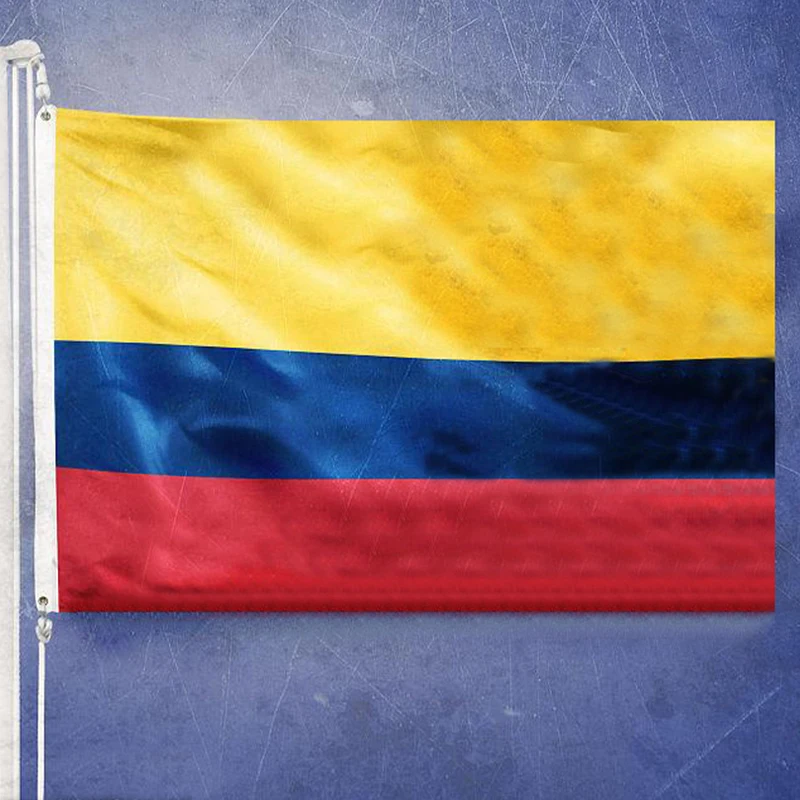 90 x 150cm Colombia Flag  Hanging Colombian National Flags for Decoration