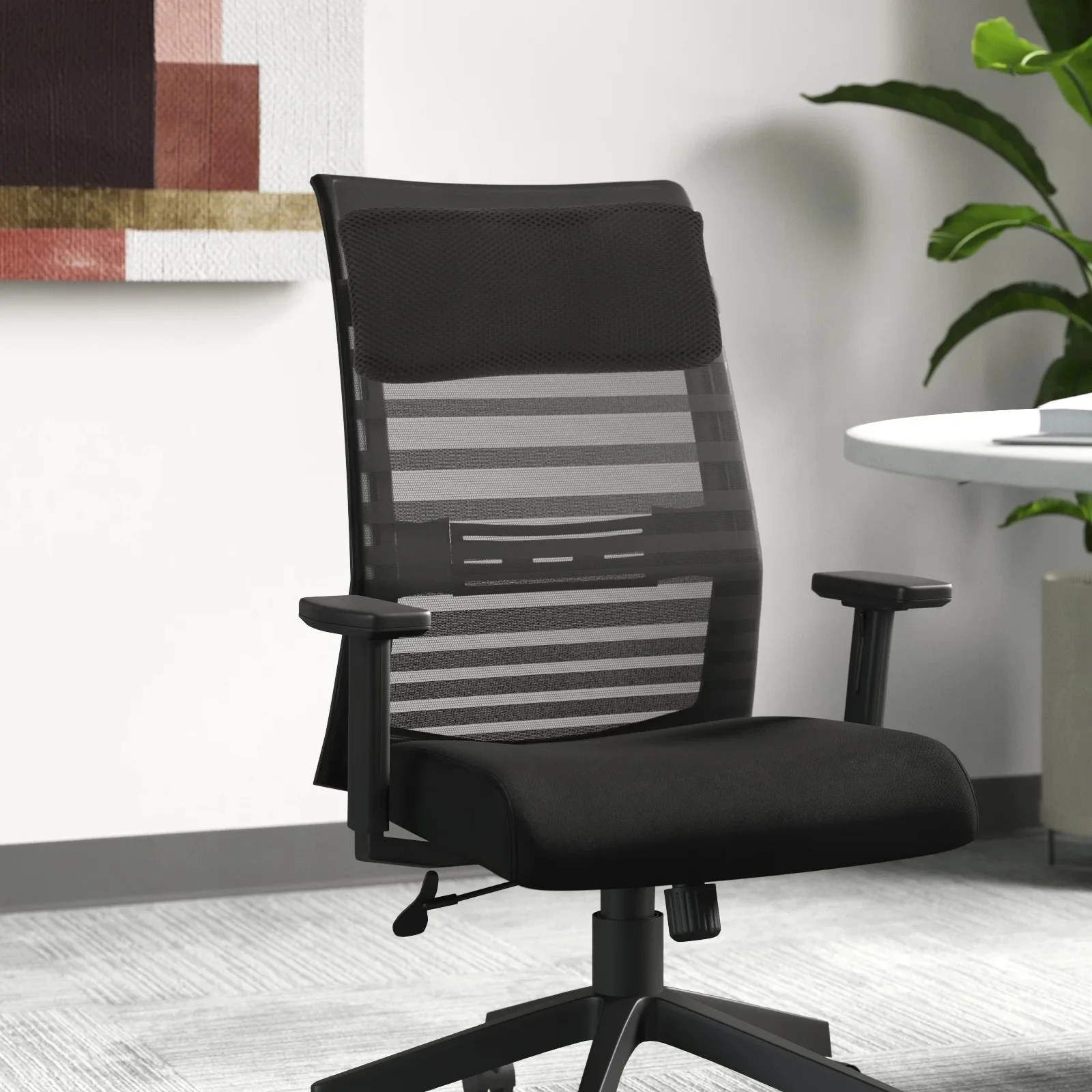 

Reusable Headrest Attachment for Wheelchair Deck Chair Comfort Neck Support Office Accessory