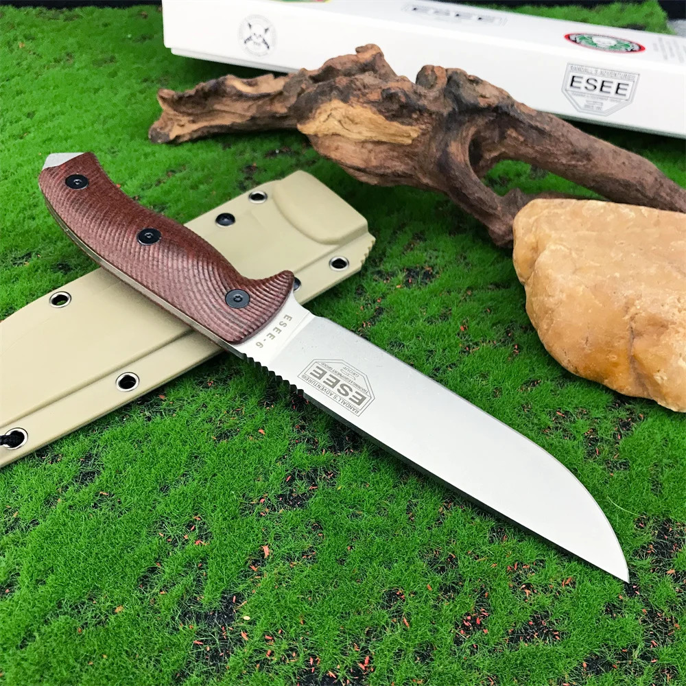 New Specific ESEE-6 Fixed Blad - Woodworking Gifts For Men 评论和价格