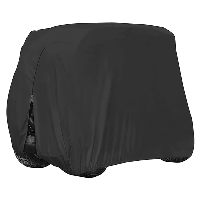 

4 Passenger Golf Cart Cover 210D Waterproof Sunproof Dustproof Rain Cover For EZ GO Club Car Yamaha