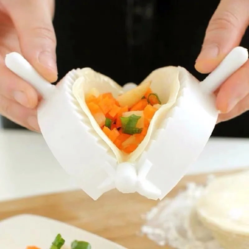 DIY Dumpling Maker Press Dough Ravioli Dumpling Mold Pastry Tools Chinese Jiaozi Maker Home Dumpling Machine For Kitchen