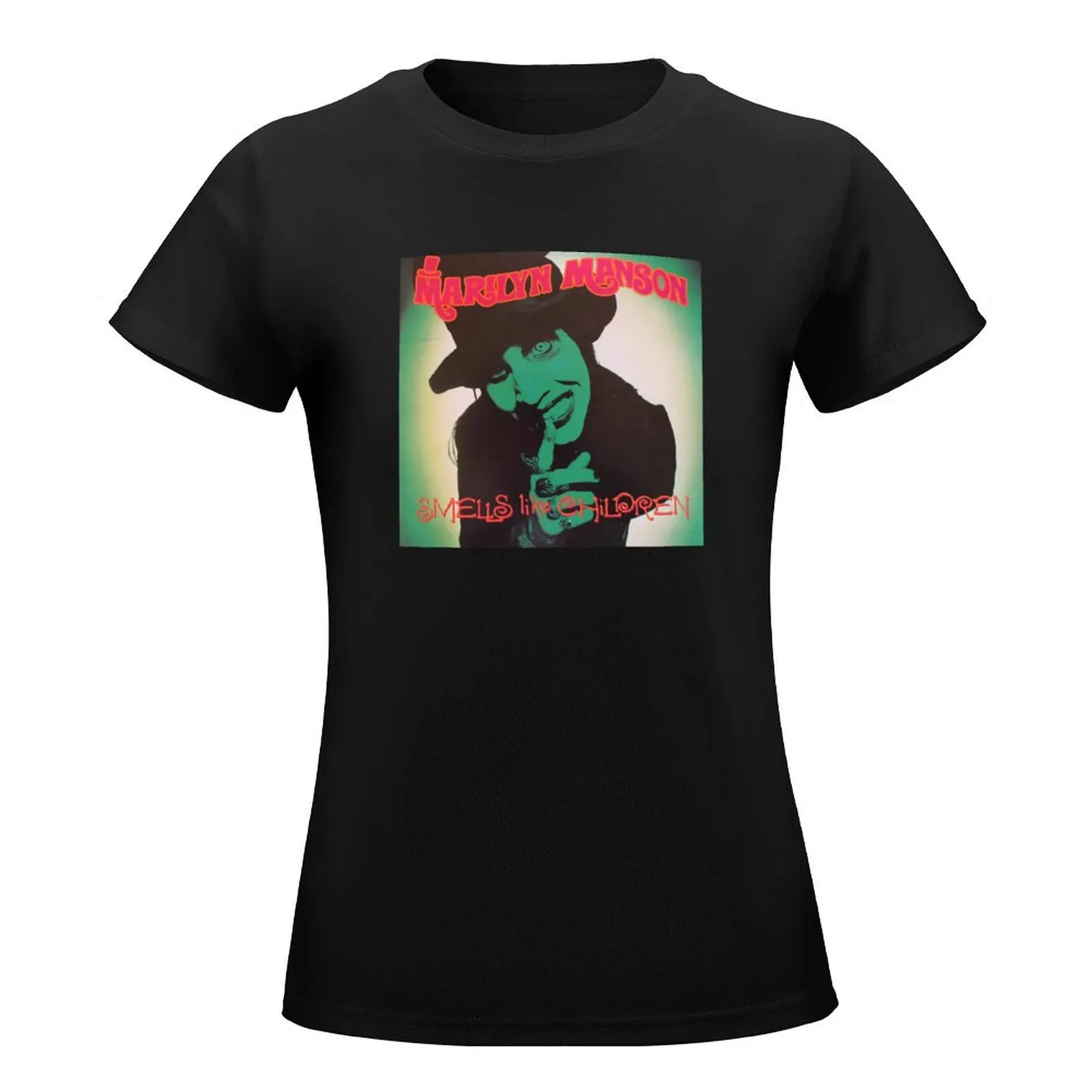 Smells Like Children T-Shirt summer tops tees Women's cotton t-shirt