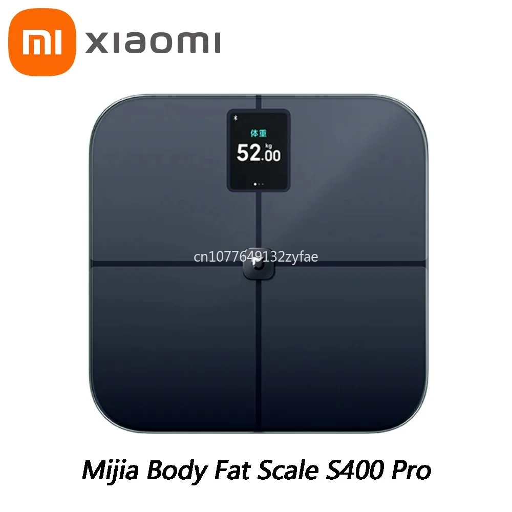 

Xiaomi Mijia Body Fat Scale S400 Pro 3,5-дюймовый цветной TFT-экран Bluetooth5.1 Весы для состава тела для умного дома Работа с приложением Mi Home