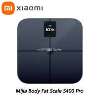 Xiaomi Mijia Body Fat Scale S400 Pro 3.5in TFT Color Screen Bluetooth5.1 Smart Home Body Composition Scale Work with Mi Home APP