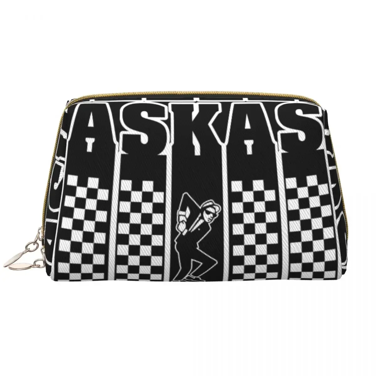 Reggae Pop Music Ska Cosmetic Bag Women Fashion Large Capacity Makeup Case Beauty Storage Toiletry Bags