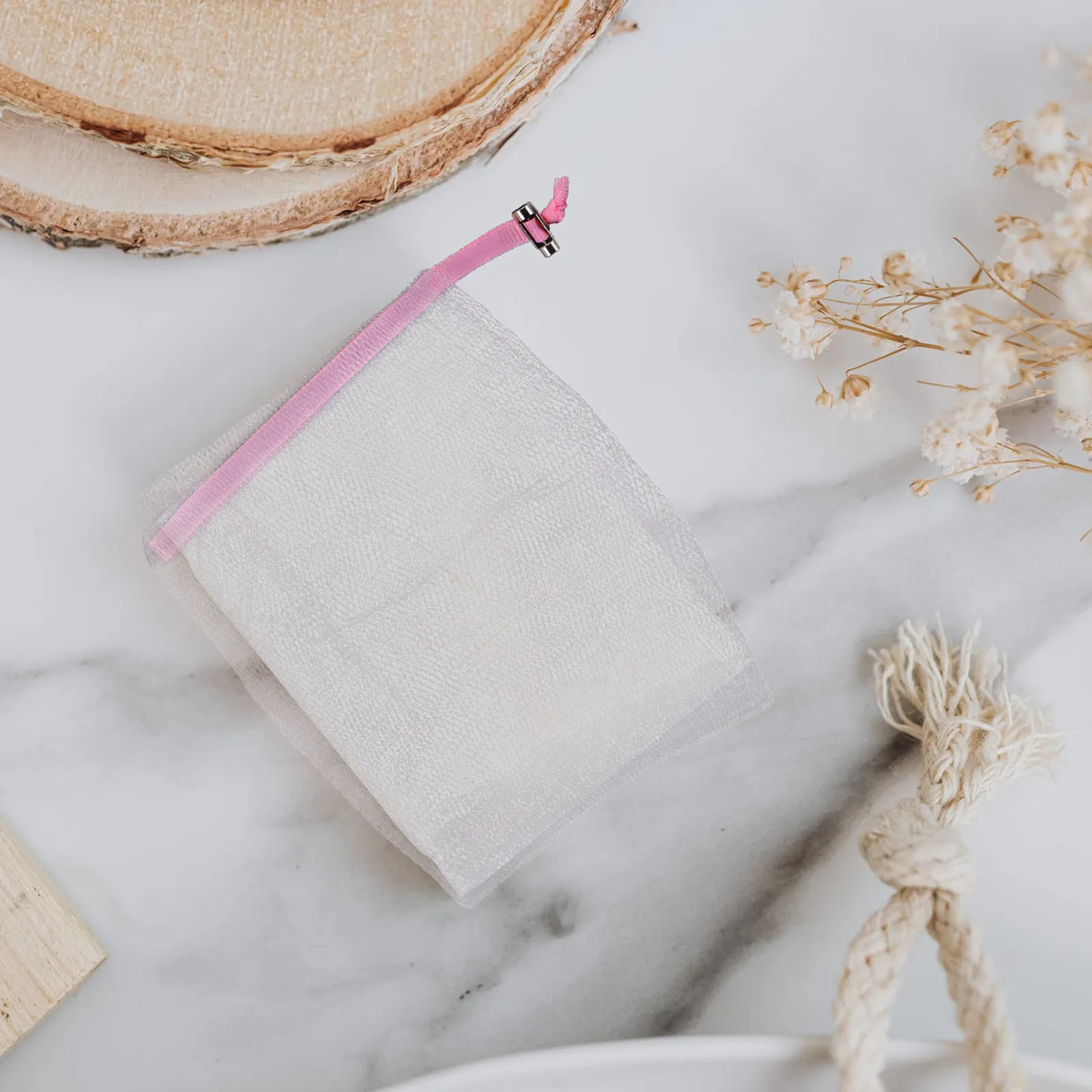 8 Piezas de Redes de Limpieza Facial, Bolsas de Malla Exfoliantes para Jabón Espumoso, Limpieza Profunda del Rostro, Aclaramiento del Tono de la Piel y Cuerpo