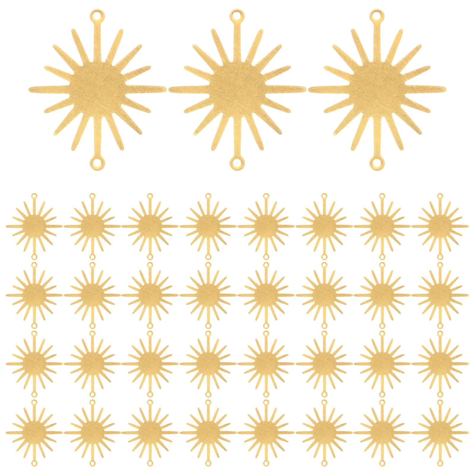 

50pcs Sunflower Jewelry Pendant DIY Charms Craft Alloy Vintage Daisy Bracelet Making Accessories Decorations