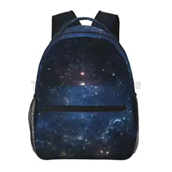 Blue Galaxy Backpack Universe Space Starry Stars Backpacks for Teens Girls Boys Middle High School Bags Travel Laptop Backpack
