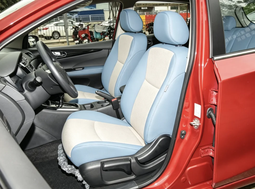 Für Nissan Tiida 2019~2023 Maßgefertigte Autositzbezüge Luxuriöses Nappaleder 100% Passgenau Innenraumzubehör 360 ° Vollständige Abdeckung – Detail 6