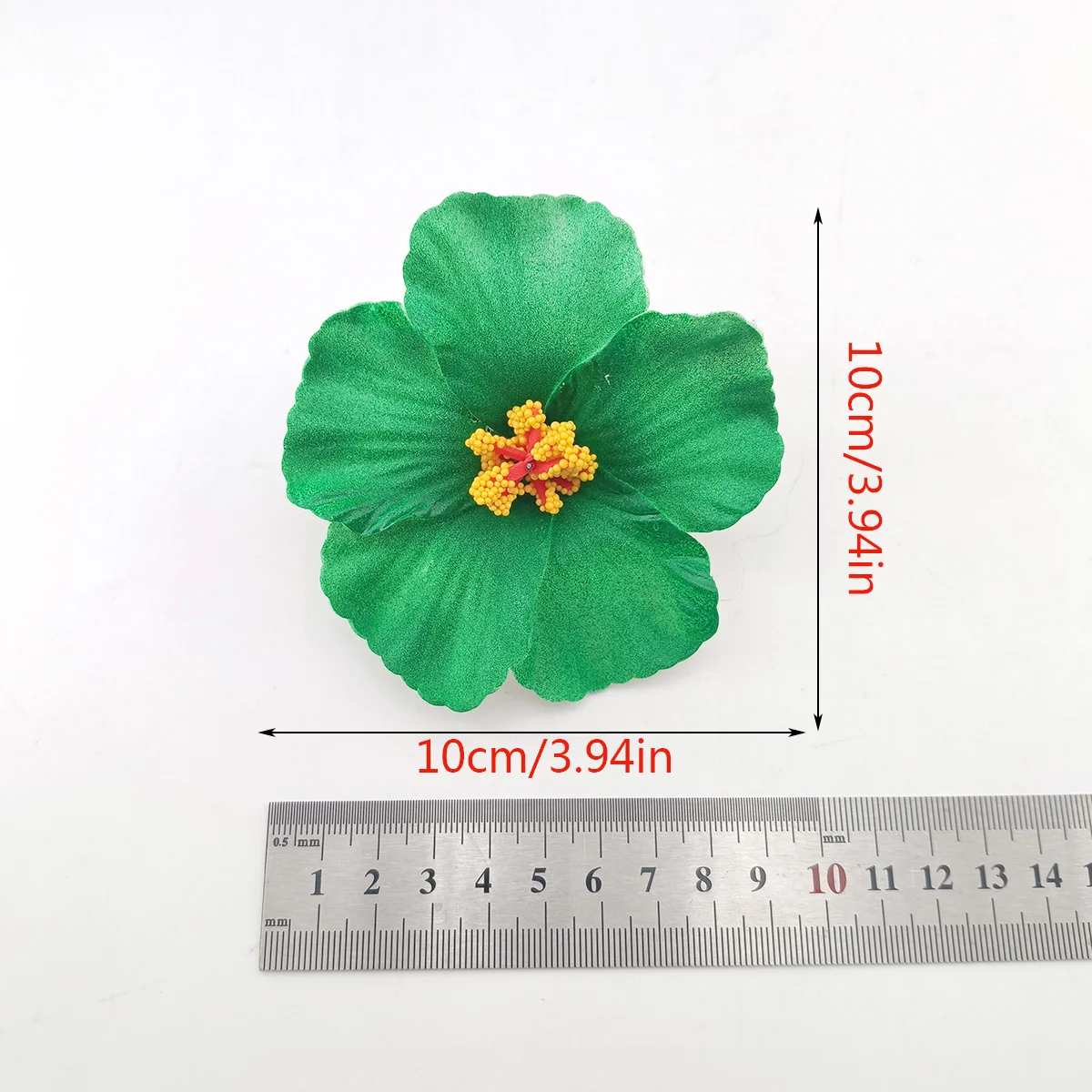 1/2/4/9 Stück Hawaiianische Blumen-Haarspangen für Frauen und Mädchen, romantische Bohemian-Blumen-Seitenpony-Clips, BB-Haarspangen, Haar-Accessoires – Detail 4